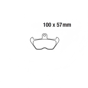 Pastillas de freno de disco para motocicleta, semimetálicas, delanteras y traseras, compatibles con <span class=keywords><strong>BMW</strong></span>, de alta fricción - Product Image 2