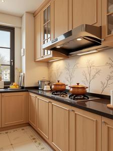 Meubles de <span class=keywords><strong>cuisine</strong></span> verts sur mesure, design <span class=keywords><strong>moderne</strong></span> et minimaliste, armoires de <span class=keywords><strong>cuisine</strong></span> modulaires à finition brillante avec comptoir en quartz - Product Image 5