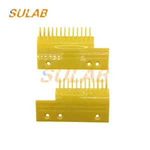 Hyund*Escalator Spare Parts Yellow Plastic Comb Plate S655B6 S655B009H02