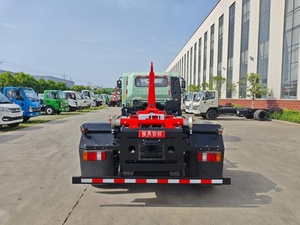 Camion à ordures à bras hydraulique 4x2 avec chargeur arrière, moteur diesel, prix usine, pour le nettoyage urbain des déchets - Product Image 5