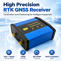 Récepteur GNSS RTK haute précision 1408 canaux GPS BDS 4G Module NTRIP CORS pour UAV Robot