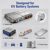 Ruban adhésif en aluminium pour le blindage des batteries, la gestion thermique, l'isolation électrique, les systèmes de protection des batteries de véhicules électriques