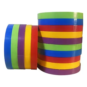 Factory Customized Printed Adhesive Waterproof Multi-Purpose Pvc Color Fabric for Repair Sealing and Packing Cloth Duct Tape