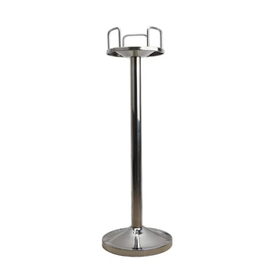 Seau à glace personnalisé en vrac or Rull champagne bière acier inoxydable métal seau à glace en étain avec support pour <span class=keywords><strong>Htel</strong></span> Bars Restaurant - Product Image 1