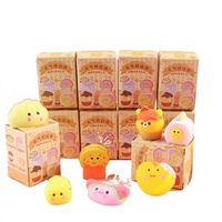 Boîte Mystère de Pâtisserie : Jouet Squishy TPR, Surprise Dumpling, Pain, Croissant, Cupcake, Anti-stress, Cadeaux Unisexe 14 ans et plus