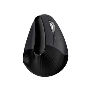Ratón ergonómico vertical 6D con clic silencioso, inalámbrico BT, retroiluminación RGB, óptico, para diestros, con rueda de velocidad. - Product Image 1