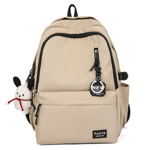 New Stylish Minimalist Color Block Nylon 36L 55L Large Capacity Travel College Middle High School Students Durable <b>Backpack</b> - Product Image 3