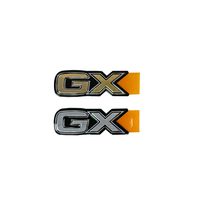 Emblèmes autocollants de haute qualité Chrome Gold VXR GXR 4WD pour Toyota Land Cruiser séries 70 et 80 LC70 LC80