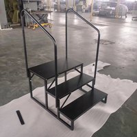 Fabricant de tôlerie sur mesure, fabrication de tôlerie lourde, marches pliantes pour voiture, marches de montage de pneus, échelle, marchepied, échelle