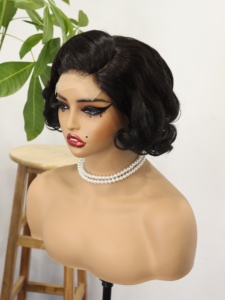 วิกผมแท้แบบลูกไม้ 4x4 ราคาประหยัด แบบลอนคลาย ความหนาแน่น 200%  พร้อมผมเบบี้แฮร์ที่ถอนมาแล้ว <span class=keywords><strong>ผม</strong></span>เวียดนามแท้แบบเรมี่ วิกผมลอน - Product Image 3