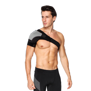 Vendaje de soporte de hombro para lesiones articulares, correa de protección para el hombro, ajustable, izquierda/derecha, cinturón envolvente - Product Image 2