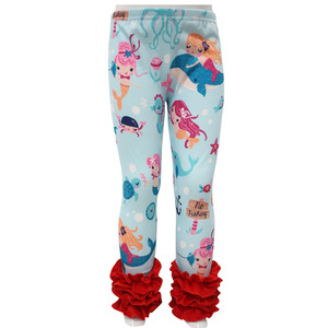 niñas conjunto de ropa de Otoño de manga larga de color sólido top + IMPRESIÓN DE HIELO pantalones para <span class=keywords><strong>chica</strong></span> - Product Image 6