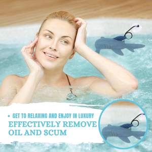 Lot de 2 Absorbeurs de Saleté Haute Efficacité Écologiques pour Jacuzzi, Éponge Réutilisable pour Nettoyage de Surface de Piscine - Product Image 5