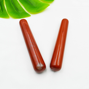 Mini Varita Yoni de Jaspe Rojo Natural, 10.5cm, Impermeable, Juguete Sexual para Ejercicios de Kegel y Yoga, Cristales Curativos - Product Image 4