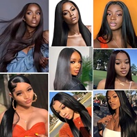 Extensions de cheveux humains 16A Super Double Drawn, lisses comme des baguettes, non traités, vierges, bruts, chinois, avec pointes pleines