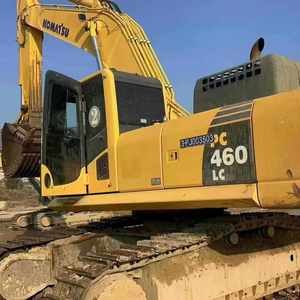 รถขุดมือสอง Komatsu Pc460LC 46 ตัน เครื่องยนต์ 257 กิโลวัตต์ ระบบ PLC เกียร์ไฮดรอลิก ปั๊มไฮดรอลิก ประสิทธิภาพดีที่สุด ขาย - Product Image 1