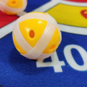 ألعاب حفلات داخلية خارجية 29 "مزدوجة الوجهين ألعاب كبيرة قابلة للطي من القماش الناعم للأطفال مع 12 كرة لاصقة - Product Image 5