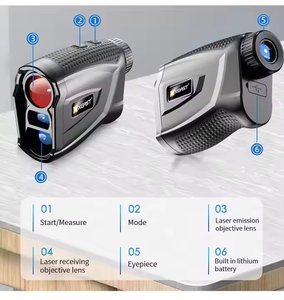 एक्स XE-6M02 6.5x मैग्नेफिकेशन मोनोऑऑक्यूलर टेलीस्कोप बहुक्रियाशील गोल्फ रेंजफाइंडर का दायरा 5-1000 मीटर दूरबीन - Product Image 2