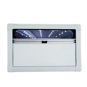 Marco Interior Blanco/Negro de Tamaño Personalizado MG17RW-IF-01R para Ventana de <span class=keywords><strong>Autocaravana</strong></span>, Remolque o Casa Rodante con Cortina Enrollable y <span class=keywords><strong>Mosquitera</strong></span> - Product Image 1