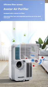 Aire acondicionado portátil de 1.5 HP con ruedas universales, función de enfriamiento simple, sin necesidad de instalación. - Product Image 4
