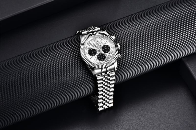 BENYAR acier inoxydable étanche sport Quartz hommes montre haut marque mode chronographe horloge de luxe Relogio Masculino