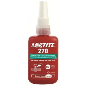 En iyi kalite mükemmel ayrışma su geçirmez silikon yapıştırıcı sızdırmazlık Loctite- 270 Threadlocker 50 Ml