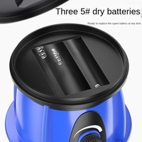 Lampe de camping LED portable à intensité variable avec poignée, longue durée de vie (50 000 heures), technologie COB, étanche IP55, nickel-hydrure métallique
