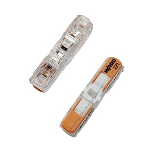 <span class=keywords><strong>221</strong></span>-2401 2P Conector wagos Inline nối nối với đòn bẩy 412 2401 cho dây dẫn tối đa 4 mm kết nối nhanh chóng cắm <span class=keywords><strong>221</strong></span>-2401 - Product Image 2