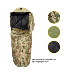 Woodland Camouflage 3 en 1 Momie Sacs de Couchage Toutes Saisons Bivy Sack Système de Couchage Modulaire - Product Image 2