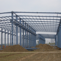 Taller de estructura de acero prediseñado de diseño moderno Edificio de almacén de fábrica industrial ligero para uso en oficinas o pasillos