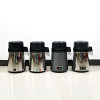 750W 4L purificateur de filtre de distillateur d'eau pure 304 acier inoxydable dentaire médical vin maison