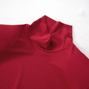 วิวิบลุค F24DS260 ชุดราตรีผู้หญิง ชุดเดรสแขนยาวคอสูงพร้อมแผ่นรองไหล่ ชุดเดรสหางปลาแบบจับจีบยาวถึงพื้น - Product Image 5