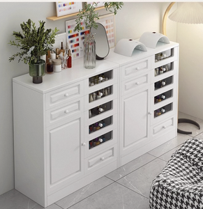 Mobile Moderno in Legno Bianco per Esposizione di Smalti e Cosmetici, con Grande Capacità e Resistenza - Product Image 2