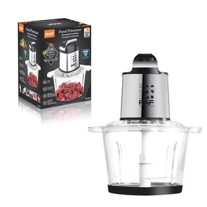 Picadora Eléctrica Transparente de 2L y 800W con Asa para Fufu, Ñame y Verduras, Molinillo de Carne - Product Image 5