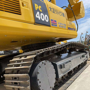 Excavatrice sur chenilles hydraulique d'occasion importée d'origine KOMATSU PC400, moteur, boîte de vitesses, engrenages, capacité de la benne de 1,9 m, puissance de 257 kW - Product Image 5