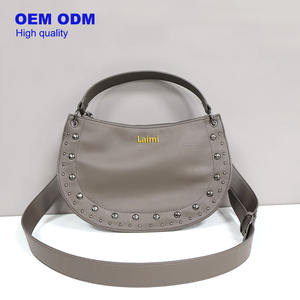 Sac personnalisé de haute qualité 2026 Sac à bandoulière de créateur de mode Rivets Sac <span class=keywords><strong>selle</strong></span> en cuir PU Sacs à bandoulière pour femmes Luxe - Product Image 1