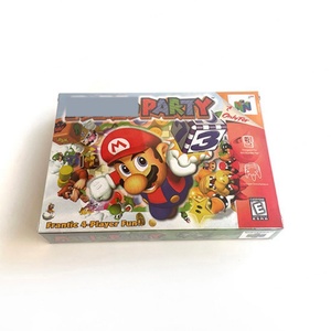 Party 1mar Box Thick Cardboard Top Quality 64 Bit with Tray <b>Game</b> Cartridge Replacement Box for N64 - Product Image 4