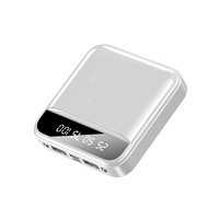 Power Bank Mini Portabel OEM Kapasitas Tinggi 10000mAh dengan Pengisian Cepat Port Type-C & Micro USB Input AC/DC untuk Penggunaan Luar Ruangan
