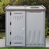 Conteneur Rectangulaire Isolé et Étanche en PEHD à Bas Prix, Kit de Cadre Préfabriqué pour Toilettes, Mobile et Extensible, pour Usage Hospitalier et Stockage