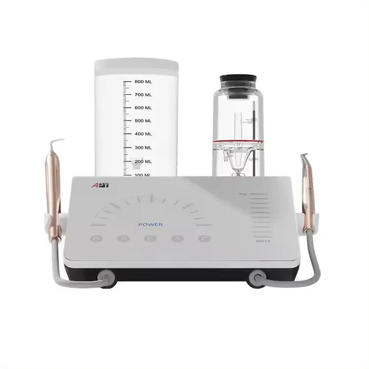APT Zahntechnik Zahnreinigungsmaschine Sandstrahlungs-Luftpolierer Ultraschall-Reinigungsmaschine
