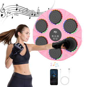 Machine de boxe musicale intelligente sans fil murale pour entraînement de frappe à domicile - Product Image 5