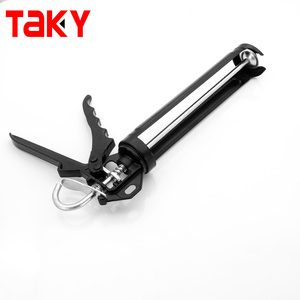 Heavy Duty manuel sans goutte <span class=keywords><strong>Silicone</strong></span> mastic <span class=keywords><strong>pistolet</strong></span> à calfeutrer fer colle acier aluminium baril plastique <span class=keywords><strong>pour</strong></span> la Construction - Product Image 2