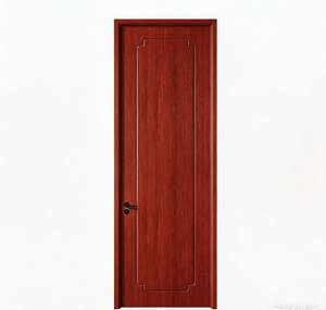 <span class=keywords><strong>Porte</strong></span> intérieure moderne minimaliste silencieuse en bois MDF polymère pour chambre à coucher et projets hôteliers, insonorisée, écologique, sans peinture - Product Image 1