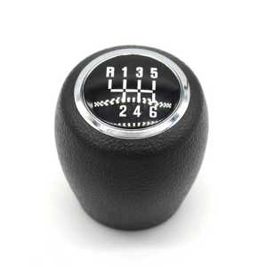 Chevrolet Cruze Gear <b>Shift</b> <b>Knob</b> 5 6 Speed Black Leather Ergonomic Manual Transmission Part - Product Image 2