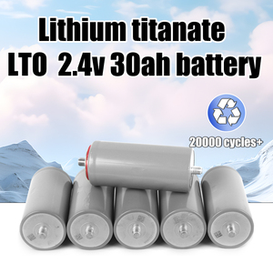 2026ใหม่แบตเตอรี่10C 2.3V 2.4V 30Ah LTO 60138ลิเธียมไทแนตทรงกระบอกสำหรับกล่องแบตเตอรี่ DIY - Product Image 1