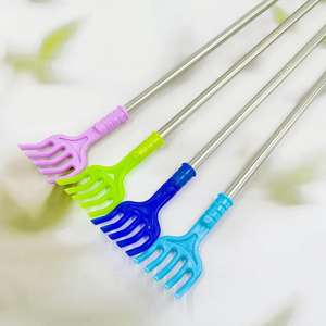 Rascador de espalda de acero con mango de bola redonda, divertido para personas mayores, tienda de un yuan, venta al por mayor de artículos de primera necesidad para puestos callejeros - Product Image 1