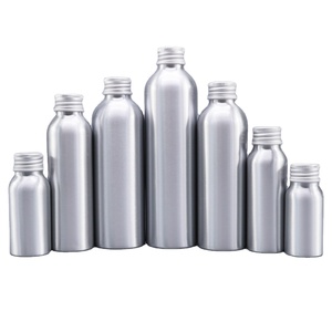 30ml 50ml 100ml 200ml 250ml 500ml Wholesale Aluminum Bottle With Aluminum Screw Cap For Sale