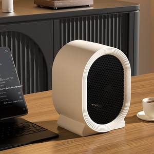 Calentadores eléctricos portátiles de 2 velocidades de 1200W PTC de calor de cerámica Mini calentadores de ventilador eléctricos portátiles de bajo ruido calentadores de espacio para el hogar - Product Image 4