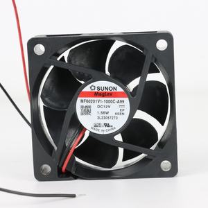 Ventilador Axial de Refrigeración SUNON MF60201V1-1000C-A99 60x60x20mm 12VDC 100mA 1.56W 5000RPM 23.0CFM para Gabinete e Inversor - Product Image 1
