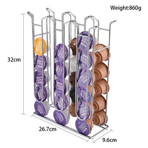 Pour Nestle pour <span class=keywords><strong>Dolce</strong></span> <span class=keywords><strong>Gusto</strong></span> Café Capsules 36-<span class=keywords><strong>Capsule</strong></span> Rack De Stockage <span class=keywords><strong>Présentoir</strong></span> Automatique Caractéristiques Fer Matériel - Product Image 6